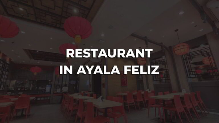 best restaurant in ayala feliz philippines