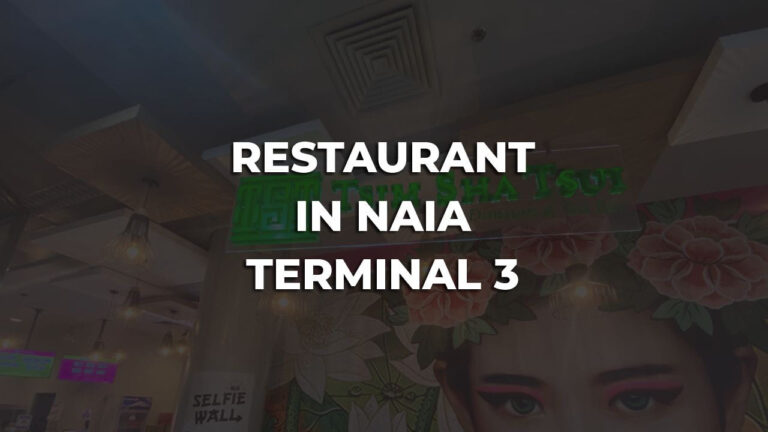 best restaurant in naia terminal 3 philippines