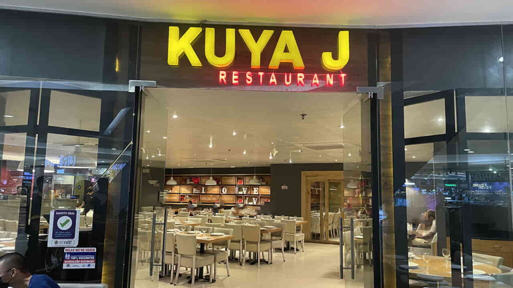 picture of kuya j restaurant, restaurant in megamall