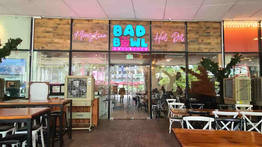 picture of bad bowl, restaurant in robinsons magnolia