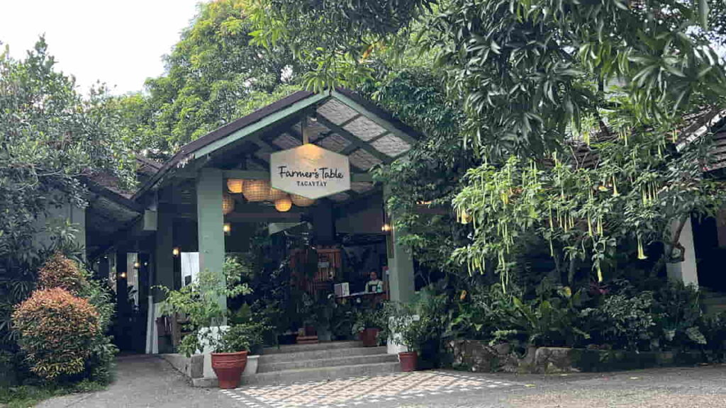 picture of farmer’s table tagaytay, restaurant in tagaytay philippines