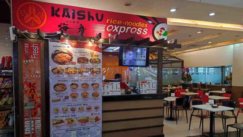 picture of kaishu, restaurant in naia terminal 3