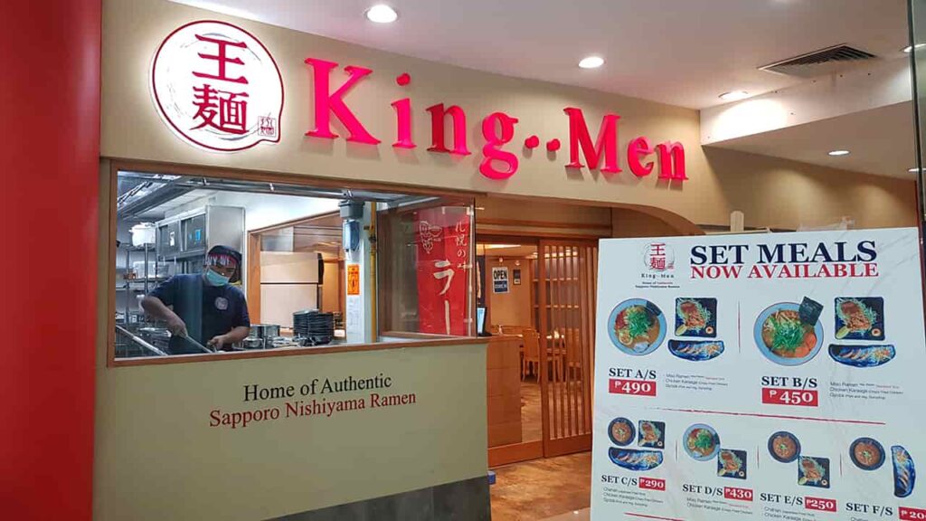picture of king men, restaurant in naia terminal 3