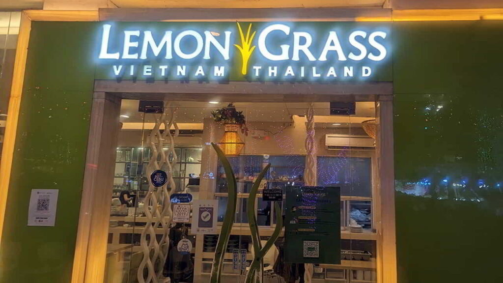 picture of lemon grass, restaurant in cebu ayala