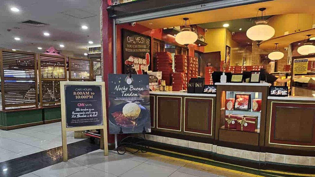 picture of mary grace, restaurant in naia terminal 3