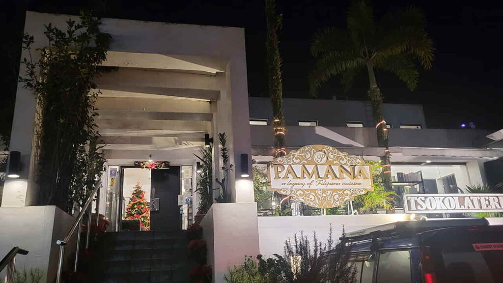 picture of pamana restaurant - tagaytay