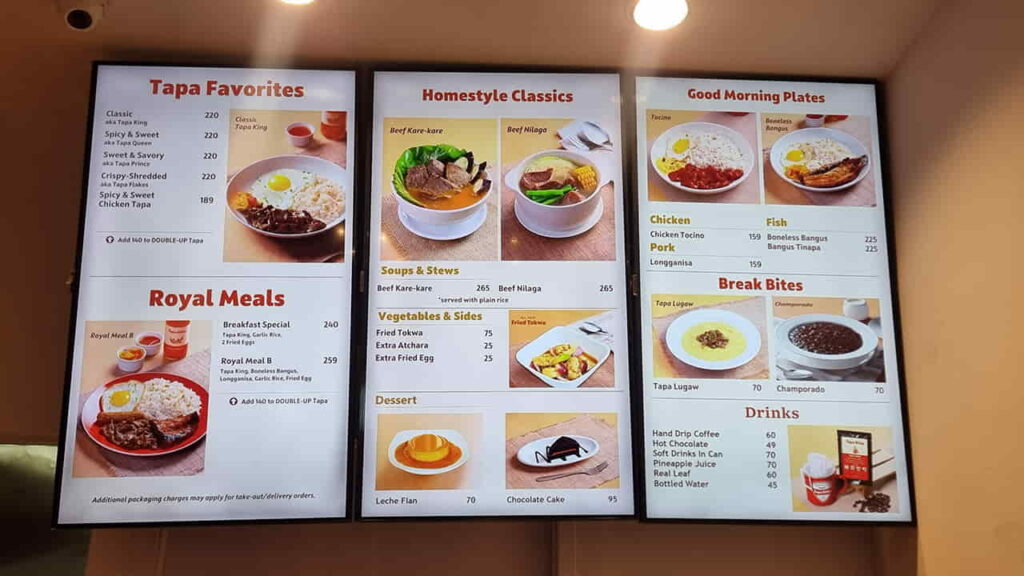 picture of tapa king, restaurant in naia terminal 3