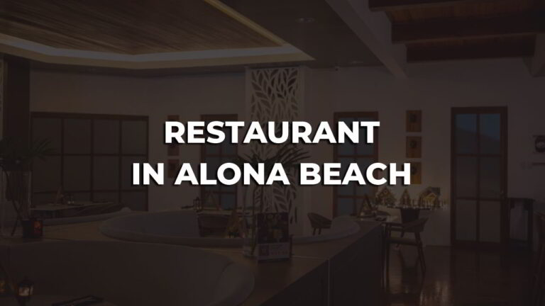 tastiest & best restaurant in alona beach philippines