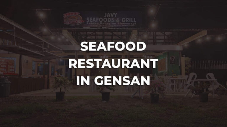 comfortable seafood restaurant in gensan (general santos)
