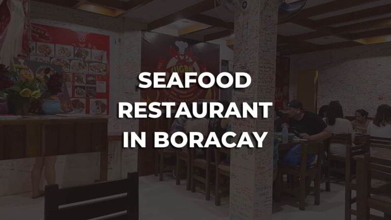 cozy & best seafood restaurant in boracay philippines