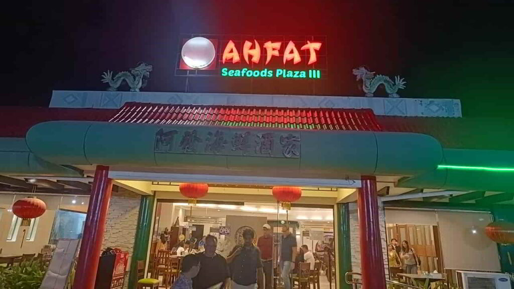 picture of ahfat seafoods plaza, seafood restaurant in davao