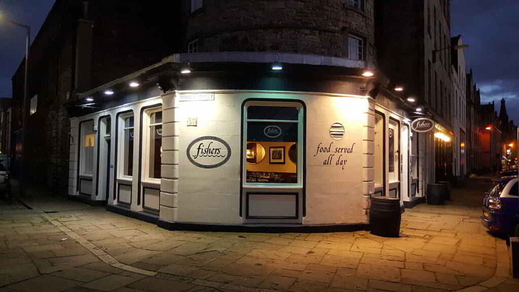 picture of fishers, seafood restaurant in edinburgh