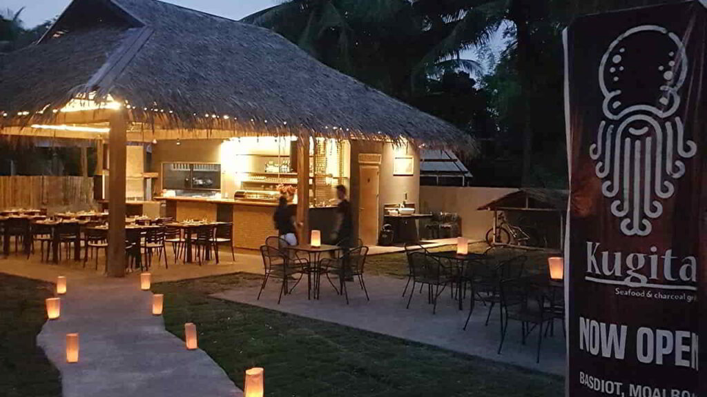 picture of kugita seafood & charcoal grill, seafood restaurant in moalboal