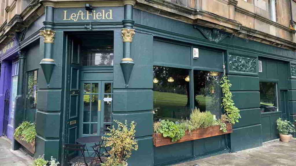 picture of leftfield, seafood restaurant in edinburgh