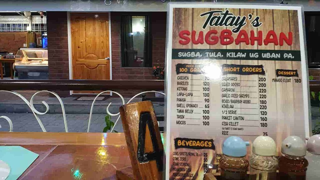 picture of tatay's grill seafood haus, seafood restaurant in iligan city